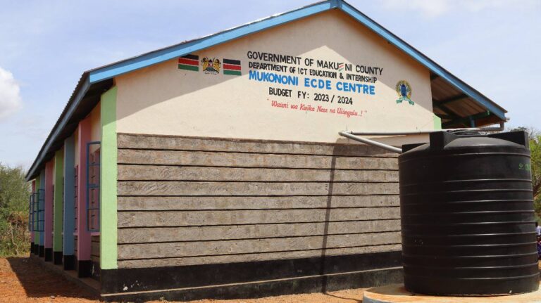 MUKONONI ECDE CENTER IN KIKUMBULYU NORTH COMMISSIONED - Makueni County ...